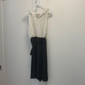 Loft polka dot dress
